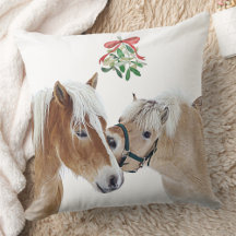 Navidades de caballos Mistletoe Cute Ponies Ecuest