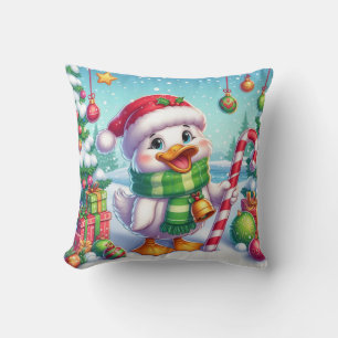 Cojín Decorativo Navidades de color lindo patán