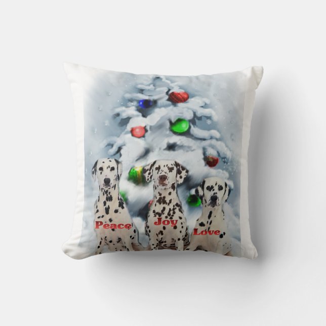Cojín Decorativo Navidades de Dalmacia (Anverso)