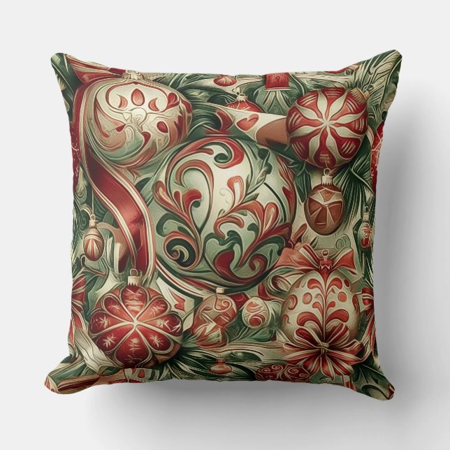 Cojín Decorativo Navidades de espuma de azúcar (Anverso)