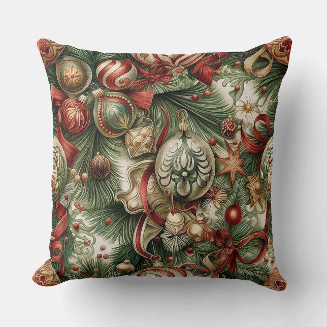 Cojín Decorativo Navidades de espuma de azúcar (Anverso)