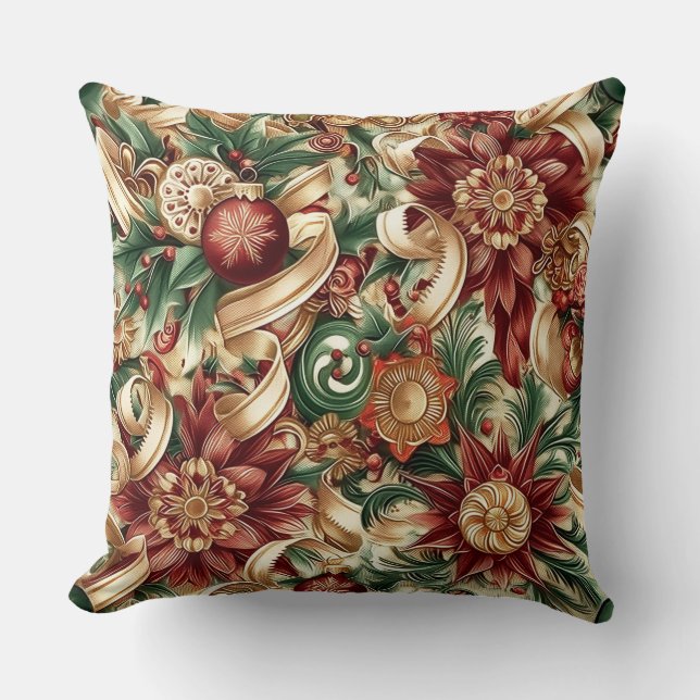 Cojín Decorativo Navidades de espuma de azúcar (Anverso)