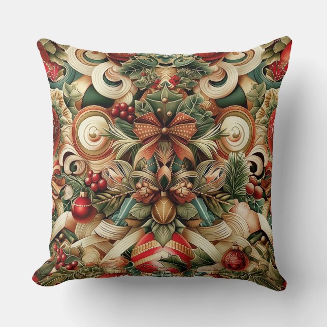 Cojín Decorativo Navidades de espuma de azúcar (Anverso)