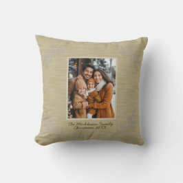 Cojín Decorativo Navidades de fotografía de familia rusa Pine Brand