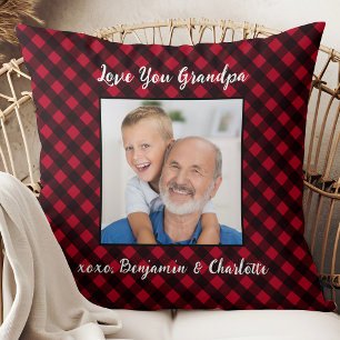 Cojín Decorativo Navidades de fotografía del Personalizado de búfal