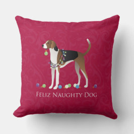 Cojín Decorativo Navidades de Foxhound de Estados Unidos