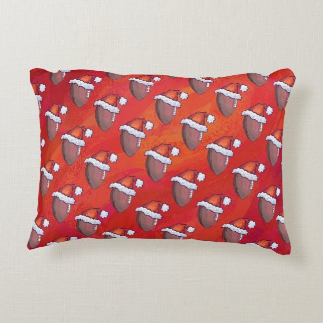 Cojín Decorativo Navidades de fútbol (Reverso)