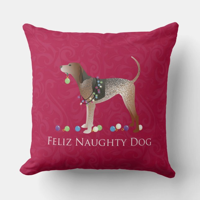 Cojín Decorativo Navidades de la Cocina Americana Inglesa (Anverso)