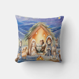 Cojín decorativo Navidades de la Natividad