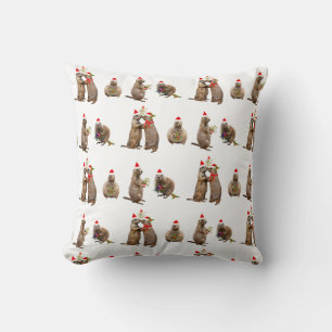 Cojín Decorativo Navidades de la pradera Pillow (elegir el color)