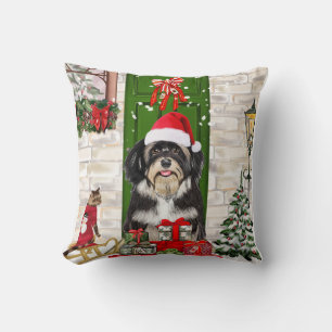 Cojín Decorativo Navidades de Perro de La Habana