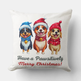 Cojín Decorativo Navidades de perros