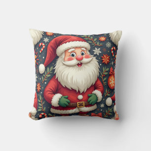 Cojín Decorativo Navidades de Pillow de Santa Claus Cushion