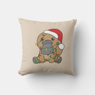 Cojín Decorativo Navidades de Platypus Animales de Invierno Holiday