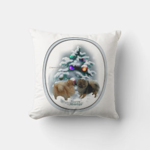 Cojín Decorativo Navidades de Pomerania
