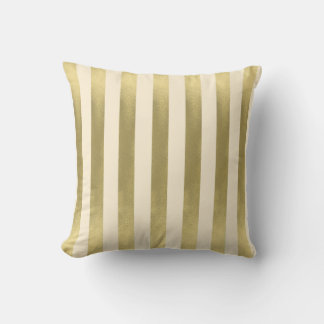 Cojín Decorativo Navidades de relámpagos de oro de Cream y FAUX