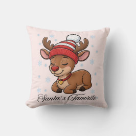 Cojín Decorativo Navidades de renos favoritos de Santa Elena