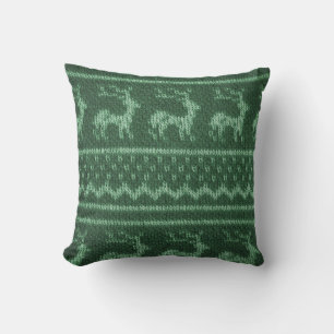 Cojín Decorativo Navidades de ropa de punto falsas Pillow