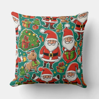 Cojín Decorativo "Navidades de Santa Claus festivos Pillow"
