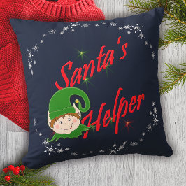 Cojín Decorativo Navidades de Santa Elena preparan feriado capricho
