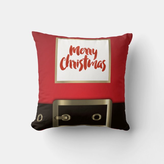 Cojín Decorativo Navidades de Santa Suit Pillow (Anverso)