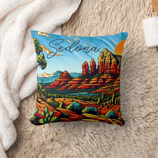 Cojín Decorativo Navidades de Sedona, Arizona (Manta)