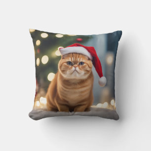Cojín Decorativo Navidades de Shorthair exóticos
