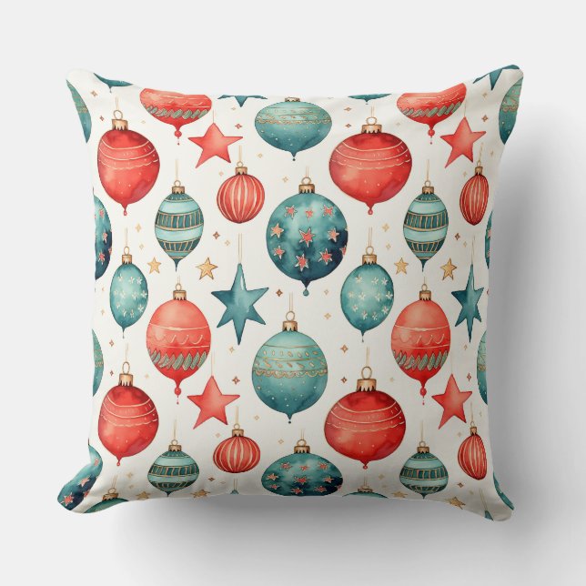Cojín Decorativo Navidades de Twinkle Treetop Treasures (Anverso)