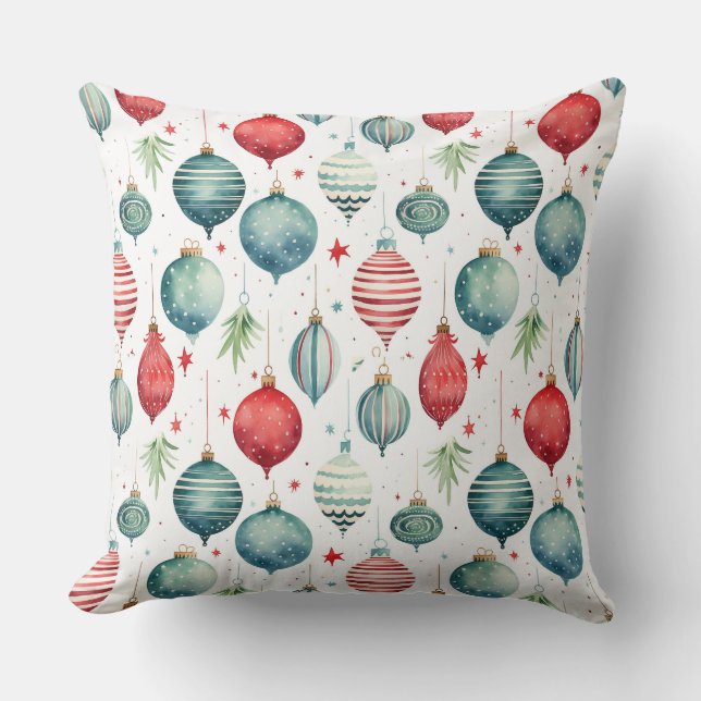 Cojín Decorativo Navidades de Twinkle Treetop Treasures (Anverso)