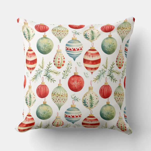 Cojín Decorativo Navidades de Twinkle Treetop Treasures (Anverso)
