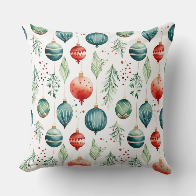Cojín Decorativo Navidades de Twinkle Treetop Treasures (Anverso)