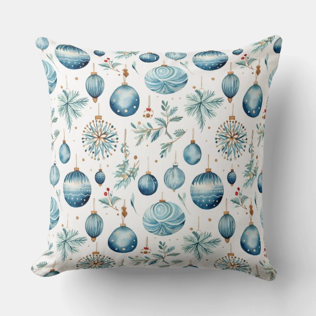 Cojín Decorativo Navidades de Twinkle Treetop Treasures (Anverso)