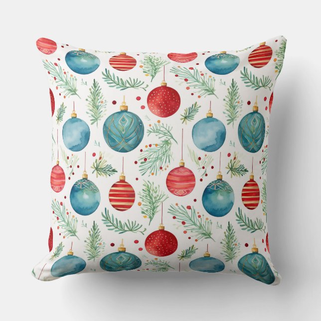 Cojín Decorativo Navidades de Twinkle Treetop Treasures (Anverso)