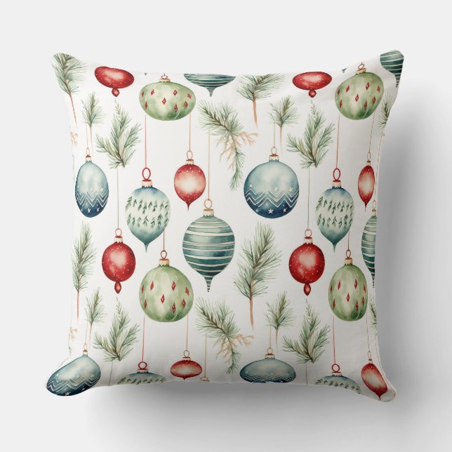 Cojín Decorativo Navidades de Twinkle Treetop Treasures (Anverso)
