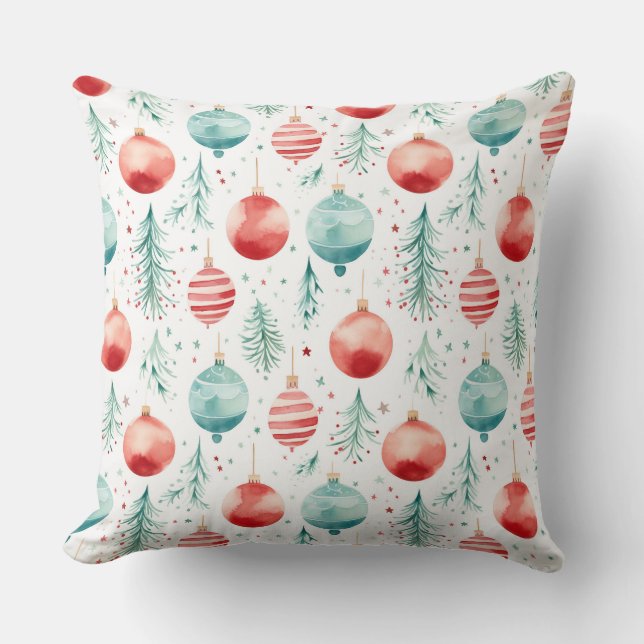 Cojín Decorativo Navidades de Twinkle Treetop Treasures (Anverso)
