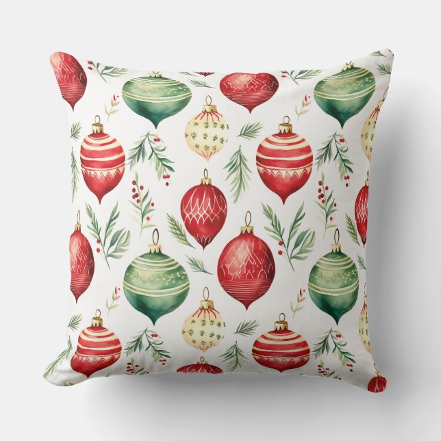 Cojín Decorativo Navidades de Twinkle Treetop Treasures (Anverso)