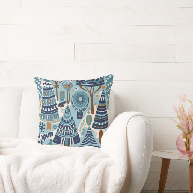 Cojín decorativo Navidades de vacaciones (Sofá)