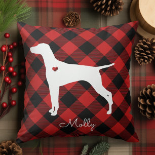 Cojín Decorativo Navidades De Vizsla Toman Nombre De Perro