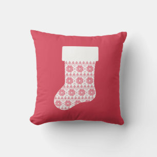 Cojín Decorativo Navidades de Winter Knit Stocking Pillow