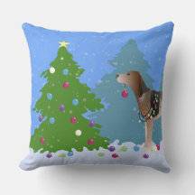 Navidades decoradores de conhound ingleses estadou