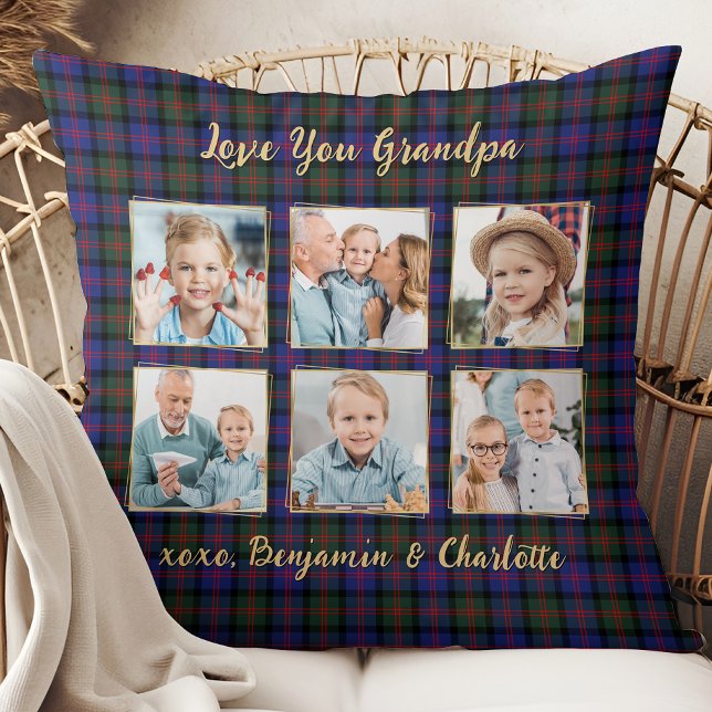 Cojín Decorativo Navidades del abuelo colocados en imagen personali (Subido por el creador)