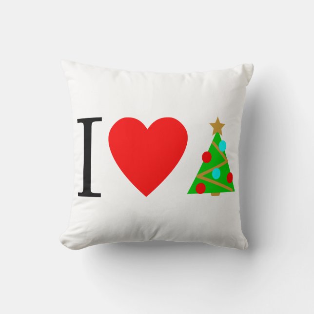 Cojín Decorativo Navidades Del Corazón Bebé Pillow (Anverso)