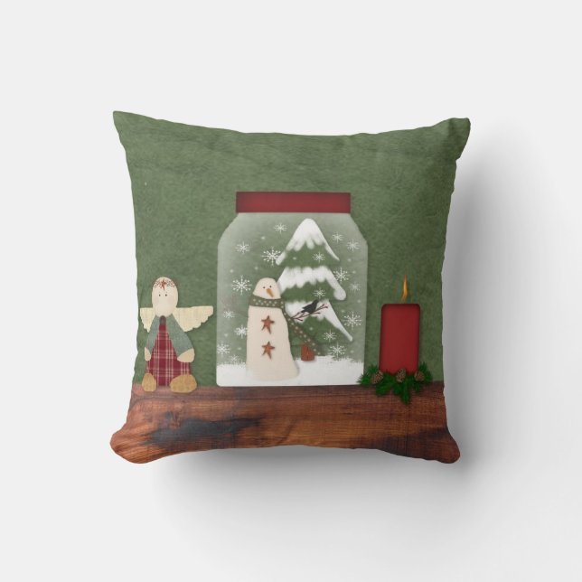 Cojín Decorativo Navidades del país Pillow (Anverso)