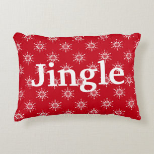 Cojín Decorativo Navidades del patrón de países del Jingle de vac