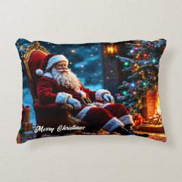 Cojín Decorativo Navidades del Polo Norte de Santa Lucía Fantasma