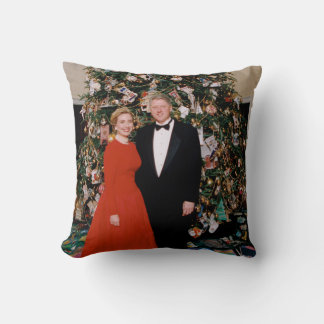 Cojín Decorativo Navidades del presidente estadounidense Bill Clint