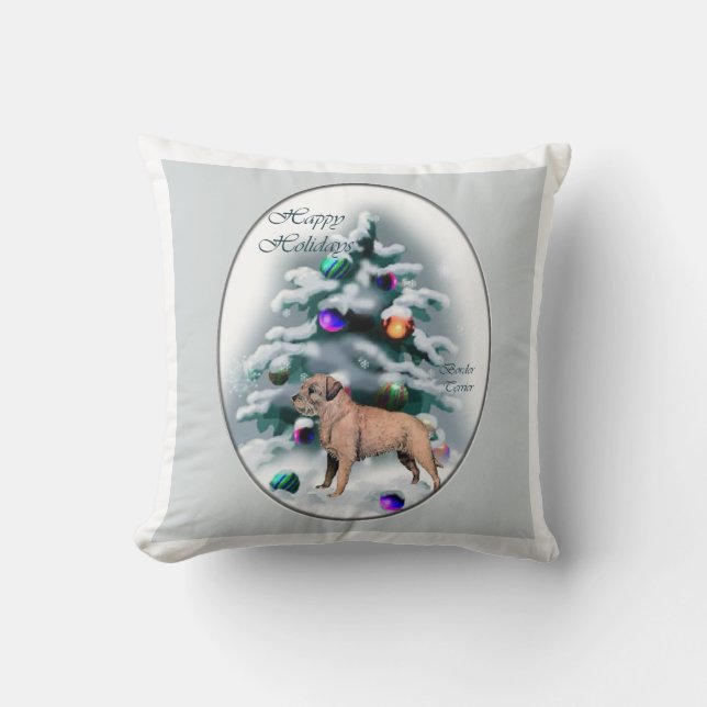 Cojín Decorativo Navidades del Territorio Fronterizo (Anverso)