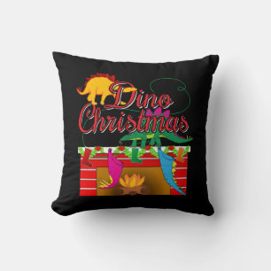Cojín Decorativo Navidades Dino - Valores de dinosaurios