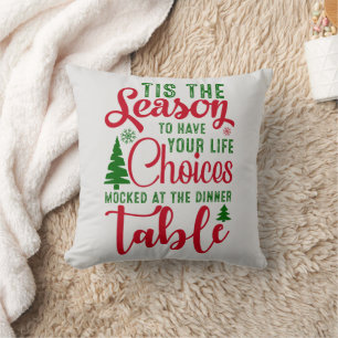 Cojín Decorativo Navidades diseñan la temporada de elecciones