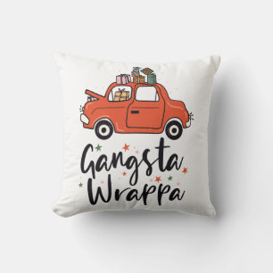 Cojín Decorativo Navidades divertidos de Gangsta Wrappa